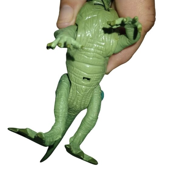 Vintage JURASSIC PARK lot of 2 Dinosaur Figures Velociraptor Pachycephalosaurus - Picture 9 of 11